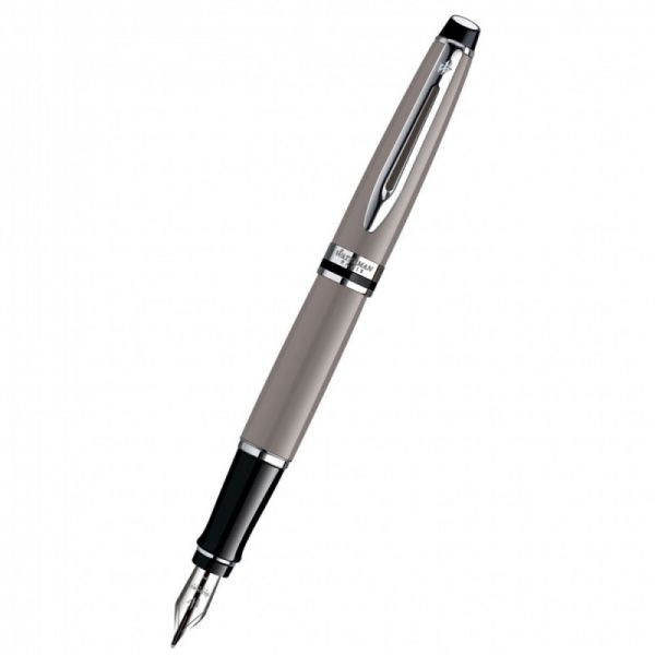 Ручка перьевая WATERMAN Expert 3 (S0952140) Taupe CT (F) чернила: синий перо нержавеющая сталь палладиевое покрытие